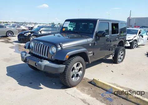 2017 Jeep Wrangler Unlimited Sahara 4X4 z USA, uszkodzony, nr VIN 1C4BJWEGXHL730216